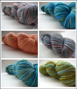 Shop Update of SpaceCadet Creations yarns for knitting and crochet