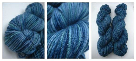 SpaceCadet Creations sparkly DK yarn for knitters and crocheters