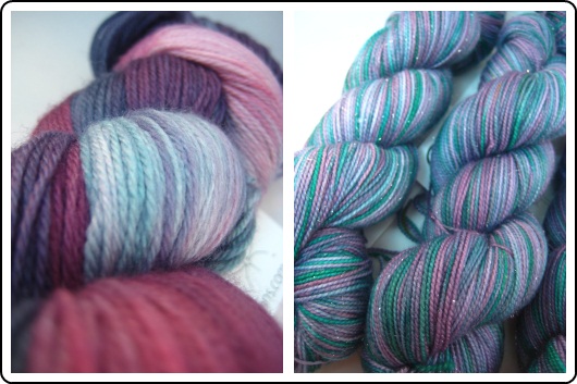 SpaceCadet Creations merino yarn for knitting and crochet