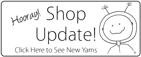 Click Here to see the Shop Update of new SpaceCadet Creations yarns for knitting and crochet