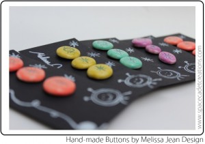 Hand-Made SpaceCadet Buttons by Melissa Jean Design