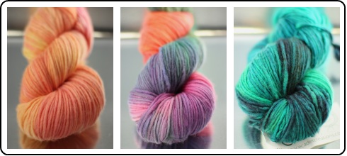 The SpaceMonster Mega Yarn Club, from SpaceCadet Creations