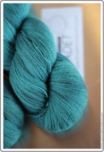 SpaceCadet Luna Laceweight in Feather