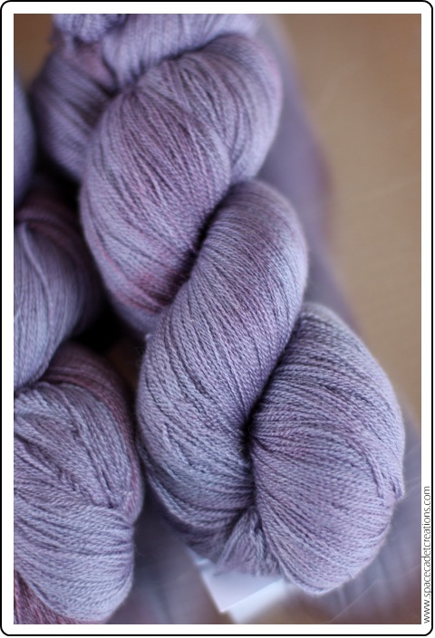 SpaceCadet Luna Laceweight in Plume