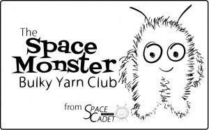 The SpaceMonster Bulky Yarn Club from SpaceCadet Creations