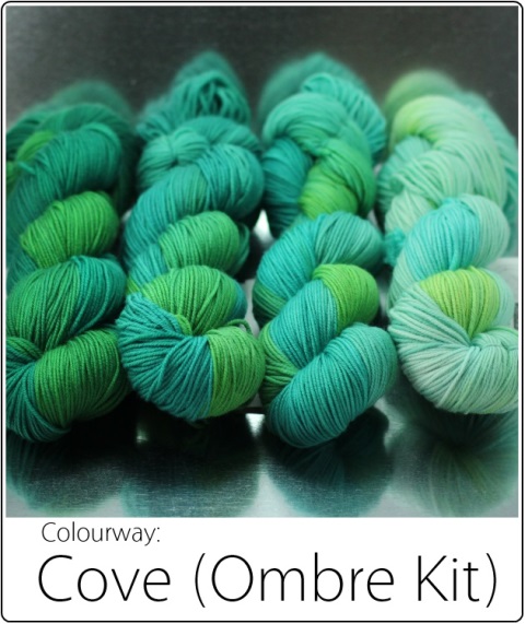 SpaceCadet Cove Ombre Yarn Kit