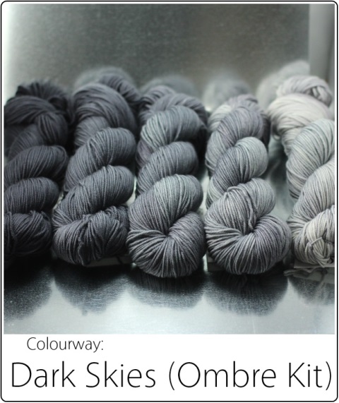 SpaceCadet Dark Skies Ombre Yarn Kit