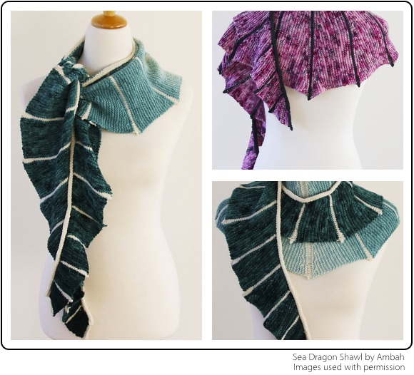 Sea Dragon Shawl by Ambah