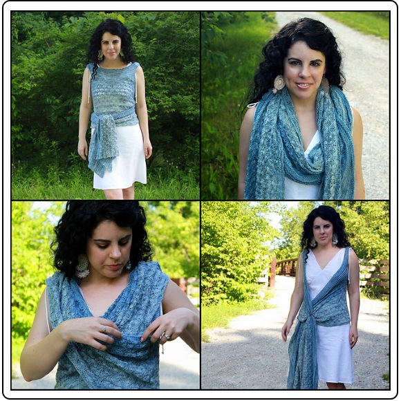 Mashrabiya Vest & Shawl by Sarah Wilson