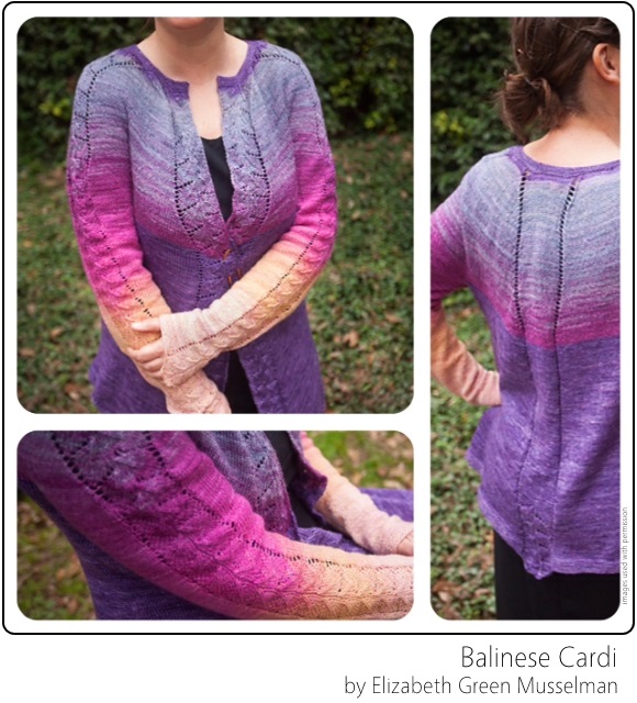 Balinese Cardi by Elizabeth Green Musselman