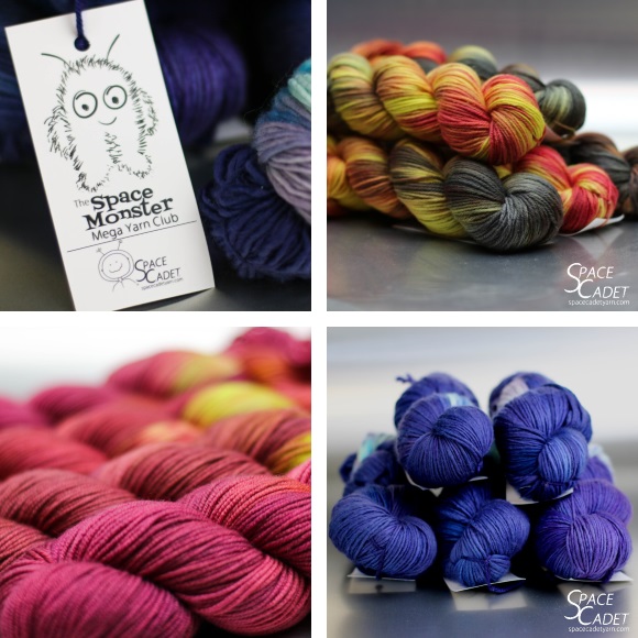 The SpaceCadet's Mini-Skein Club - SpaceCadet Hand-dyed Yarns