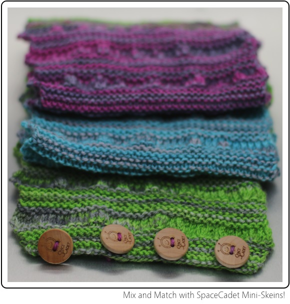 Mix and Match with SpaceCadet Mini-Skeins!