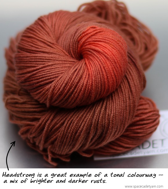 Headstrong --  a great tonal colourway