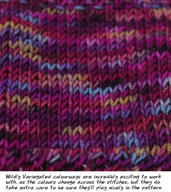 Variegated Yarns: Fabulous Resources for Pattern Ideas - SpaceCadet  Hand-dyed Yarns