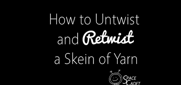 How to Untwist and Retwist a Skein
