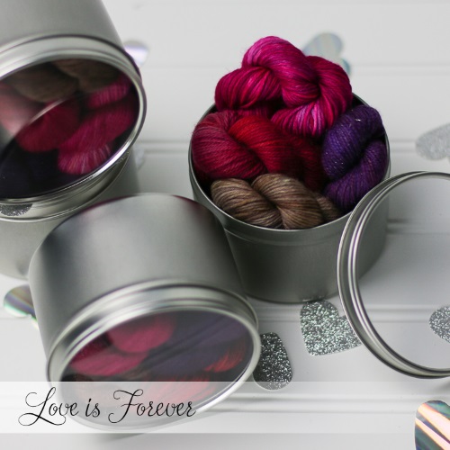 Valentine's Day Yarn: the SpaceCadet's Valentine's Day Mini-Skein Collections