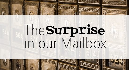 The Surprise in our Mailbox: a Tale of Connection