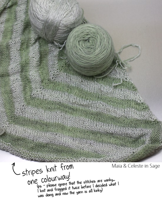 The Beauty of Combining Yarns - SpaceCadet Hand-dyed Yarns