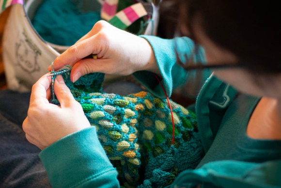 Cast On: Marled Crochet Blanket  My Tangled Yarn Knitting Adventures