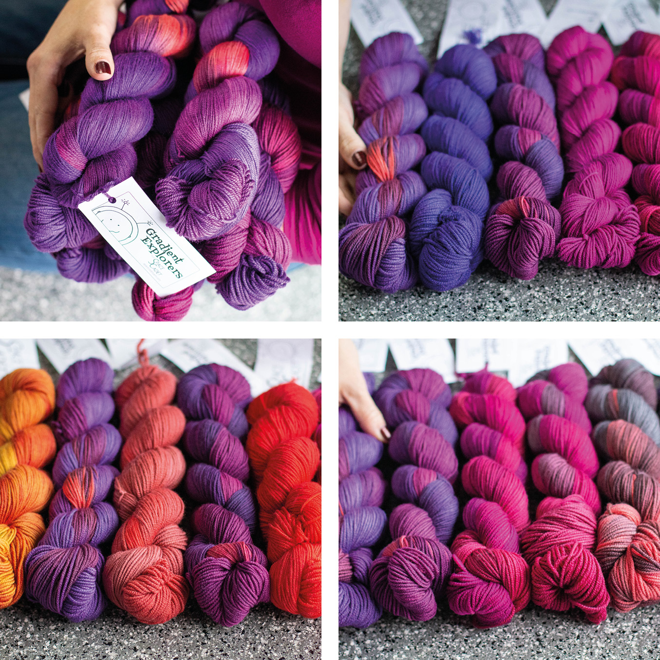 How to Untwist and Retwist a Skein - SpaceCadet Hand-dyed Yarns