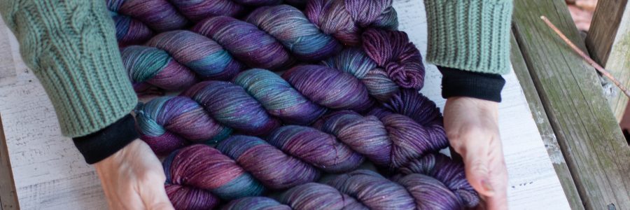 Winter Yarns and our OOAK Small Batches
